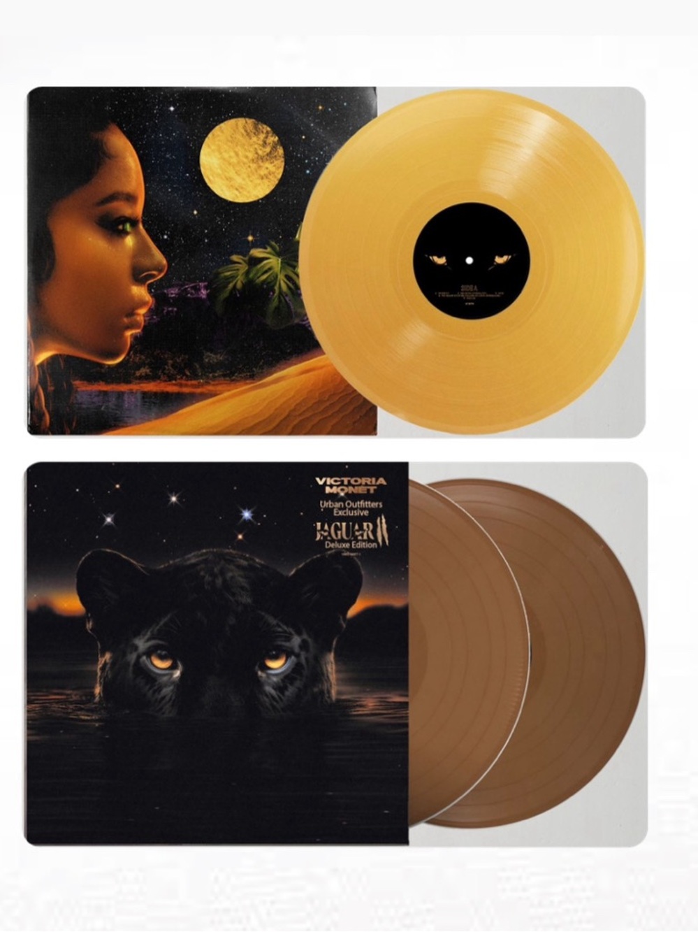 2 - NEW - VICTORIA MONET - URBAN OUTFITTERS VINYLS
